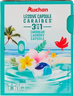 Auchan Auchan capsules de lessive auchan offre