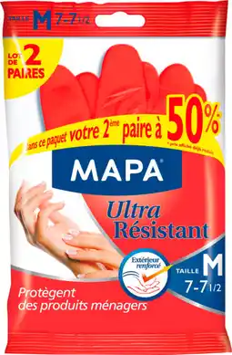 Auchan Mapa gants ultra résistants mapa offre