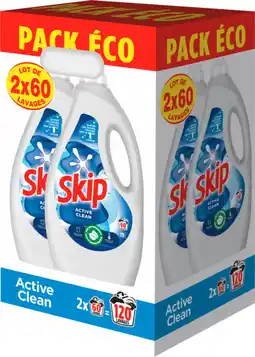 Auchan Skip lessive liquide actif skip offre