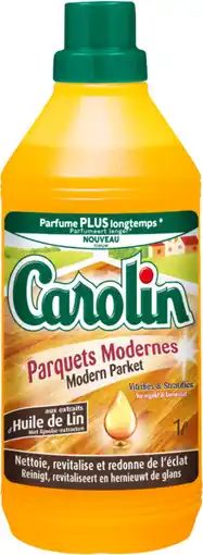 Auchan Carolin nettoyant sol parquets modernes perfboost carolin offre