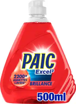 Auchan Paic liquide vaisselle brillance paic excel 2 offre