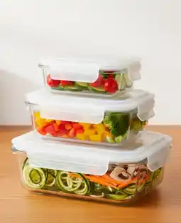 Auchan Menastyl lot de 3 boites avec clips offre