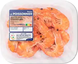 Auchan Auchan crevettes entières cuites réfrigérées offre