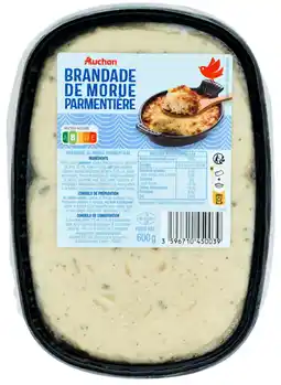 Auchan Auchan brandade de morue parmentière auchan offre