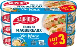 Auchan Saupiquet filets de maquereaux au vin blanc saupiquet offre