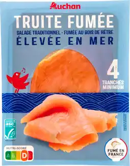 Auchan Auchan truite fumée auchan offre