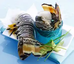 Auchan Sans marque queues de langouste des caraïbes crues congelées offre