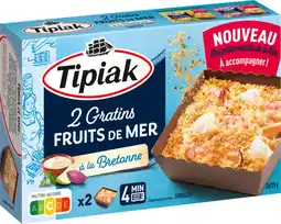 Auchan Tipiak gratins fruits de mer à la bretonne tipiak offre