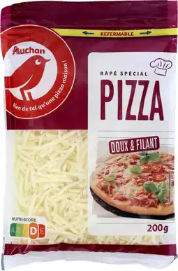 Auchan Auchan fromage râpé spécial pizza auchan offre