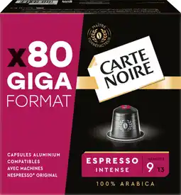 Auchan Carte noire capsules de café carte noire offre
