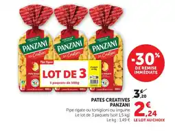 Bi1 PANZANI Pates creatives offre