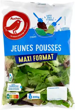 Auchan Auchan jeunes pousses auchan offre