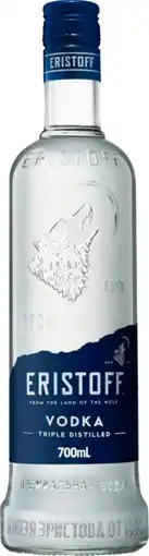 Auchan Eristoff vodka eristoff offre