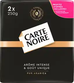 Auchan Carte noire café moulu carte noire offre