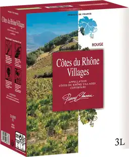 Auchan Pierre chanau côtes du rhône villages aop offre