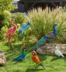 Auchan Gardenstar animaux métal offre