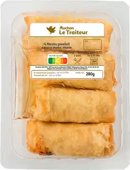 Auchan Supermarché Auchan 4 nems auchan le traiteur offre