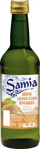 Auchan Supermarché Samia arôme saveur fleur d'oranger samia offre