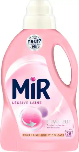 Auchan Supermarché Mir lessive liquide laine mir offre