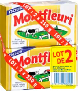 Auchan Supermarché Montfleuri beurre doux allégé montfleuri offre
