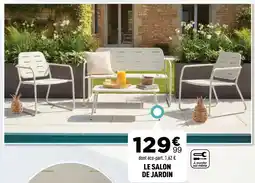 Centrakor Le salon de jardin offre