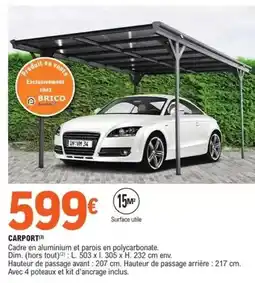 E.Leclerc Dim - carport offre