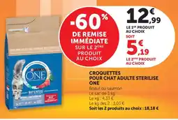 Bi1 ONE Croquettes pour chat adulte sterilise offre