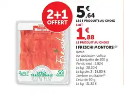 Bi1 MONTORSI I freschi offre