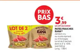 Bi1 RANA Pates fraiches offre