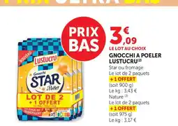 Bi1 LUSTUCRU Gnocchi a poeler offre