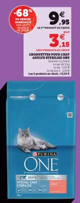 Hyper U Croquettes Pour Chat offre