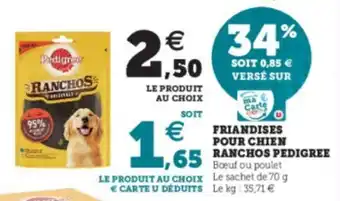 Hyper U Friandises Pour Chien offre