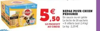 Hyper U Repas Pour Chien offre