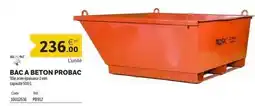 DomPro Bac à beton probac offre