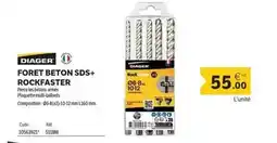 DomPro Diager - foret beton sds+ rockfaster offre