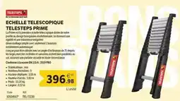 DomPro Prime - echelle telescopique offre