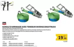 DomPro Sangle d'armiage avec tendreur inverse ergotrick offre