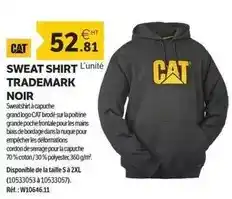 DomPro Cat - sweat shirt trademark noir offre