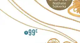 E.Leclerc Bijoux Chaîne maille forçat, 42 cm, or jaune offre