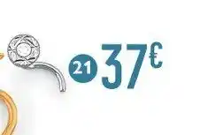 E.Leclerc Bijoux Piercing de nez diamant 0,01 ct, or gris offre