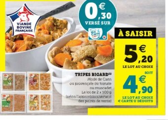 Hyper U Tripes Bigard offre