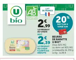 Bi1 Beurre de baratte offre