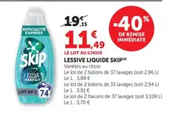 Bi1 SKIP Lessive liquide offre
