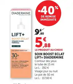 Bi1 DIADERMINE Soin boost eclat lift+ offre