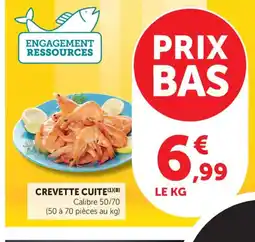 Bi1 Crevette cuite offre