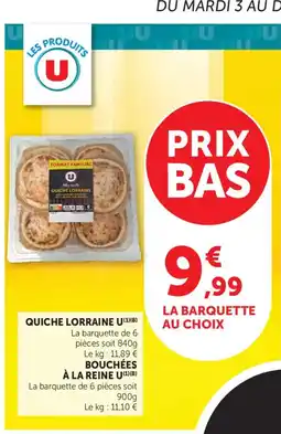 Bi1 U Quiche lorraine offre