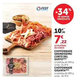 Bi1 Chiffonnade grandissimo corte del gusto offre