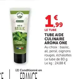 Bi1 Tube aide culinaire aroma one offre