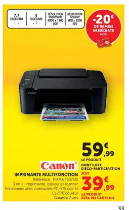 Bi1 CANON Imprimante multifonction offre