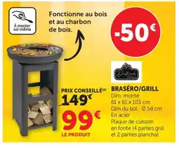 Bi1 Braséro/grill offre